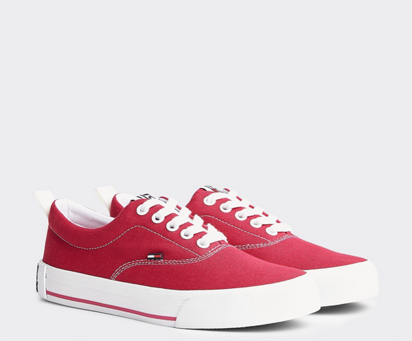 tenisówki damskie Tommy Hilfiger EN0EN00794 XIF Lowcut Essential Sneaker blush red